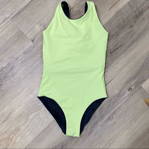 Zella Reversible Journey One-Piece Swimsuit black - Picture 4 of 6